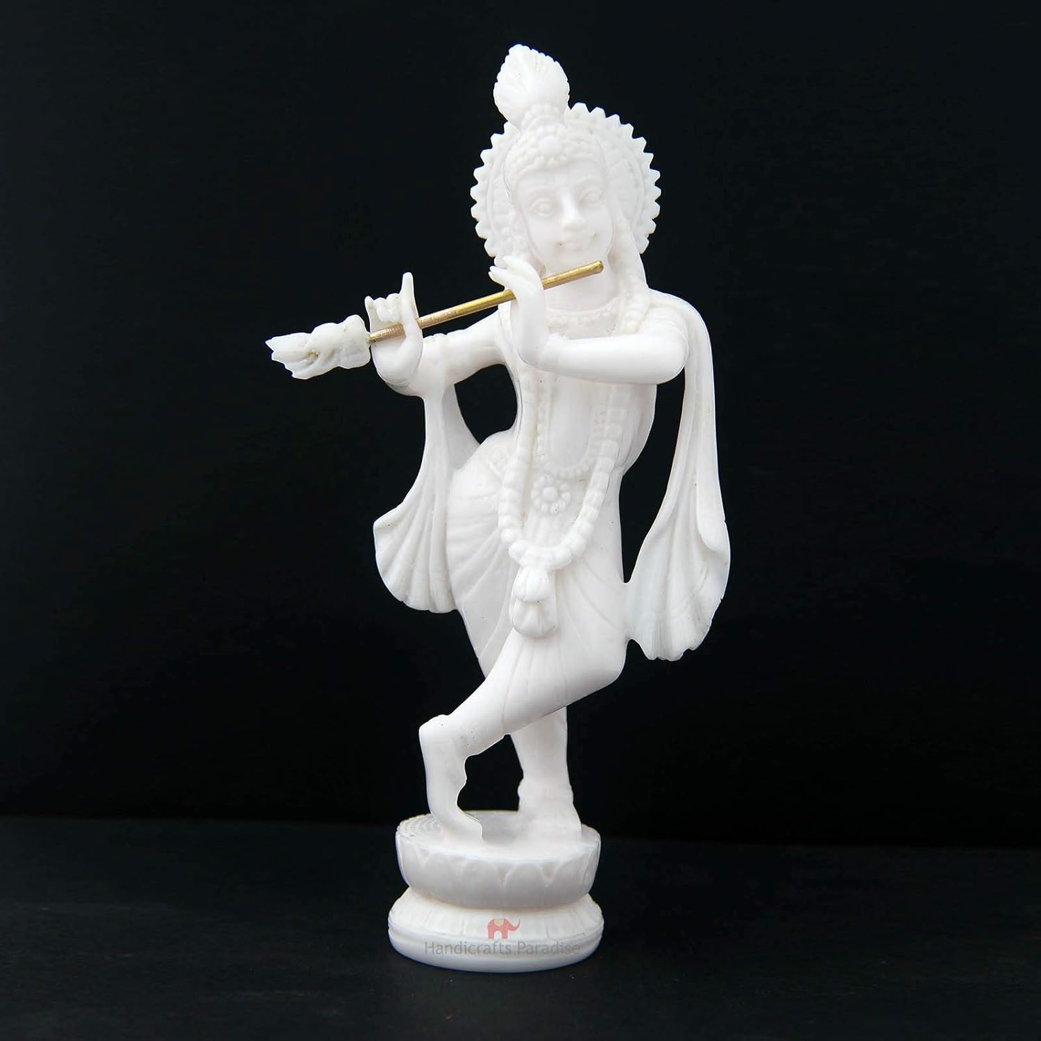 Resin Standing Krishna Idol - ArtyCraftz