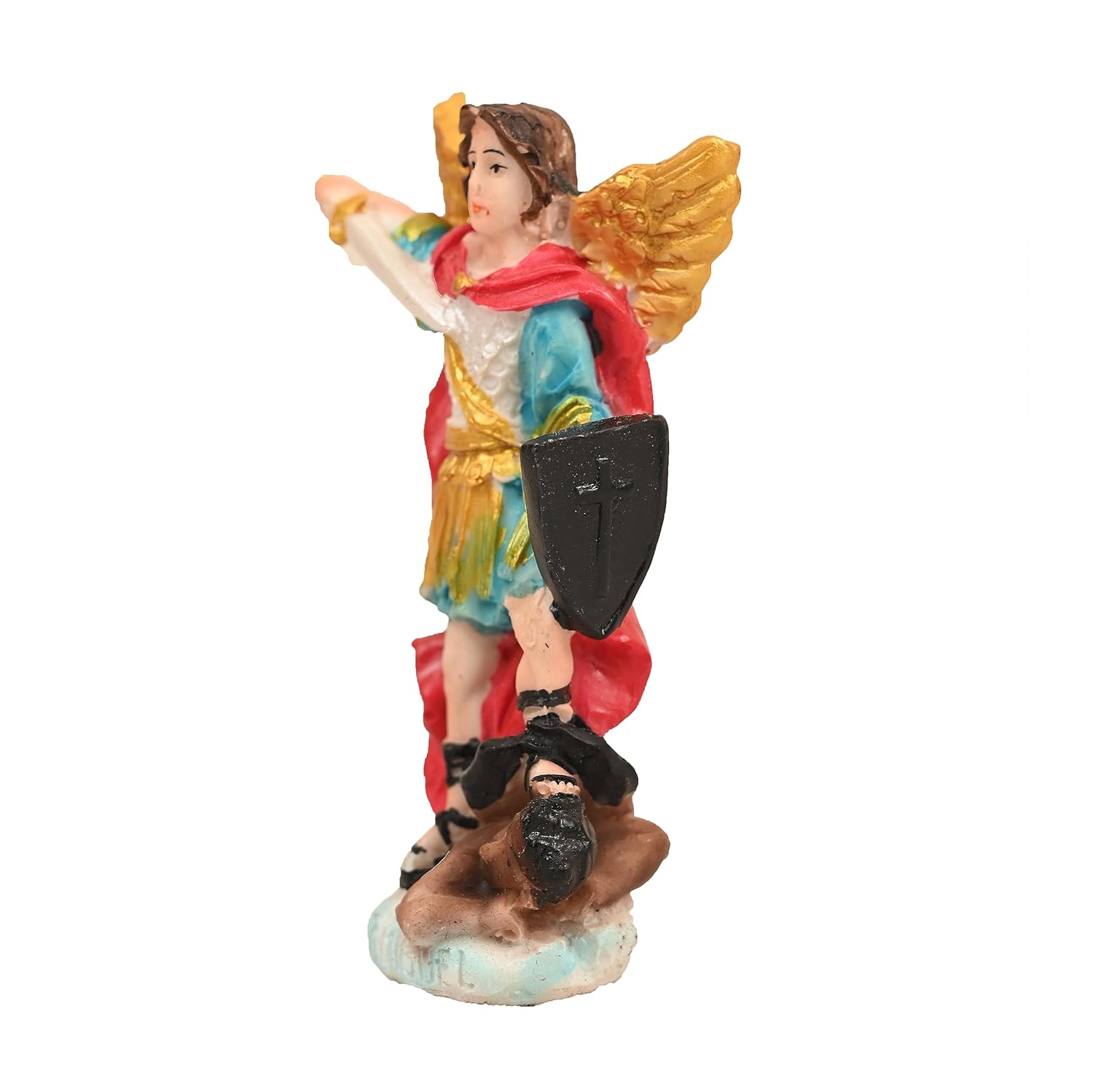 St Michael The Archangel Resin Idol - ArtyCraftz