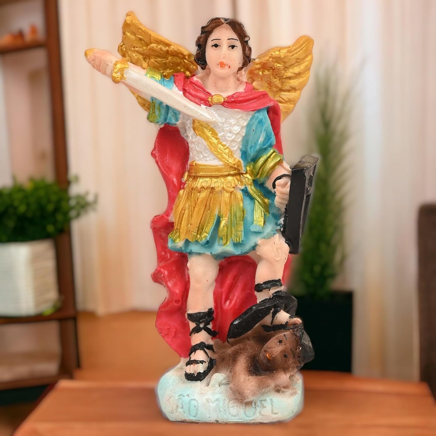 St Michael The Archangel Resin Idol - ArtyCraftz