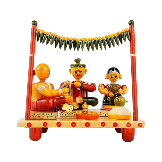 tikoppaka Marriage Mandap Showpiece for weddings and home decor-ArtyCraftz.com