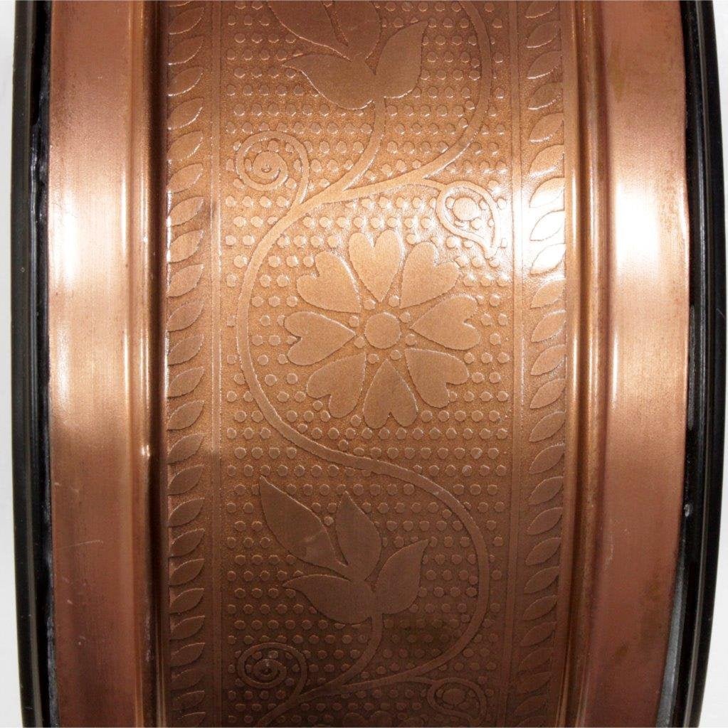 Traditional Copper Finish Railway Station Clock - ArtyCraftz