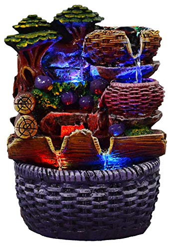 Tree and Pools Resin Water Fountain - ArtyCraftz