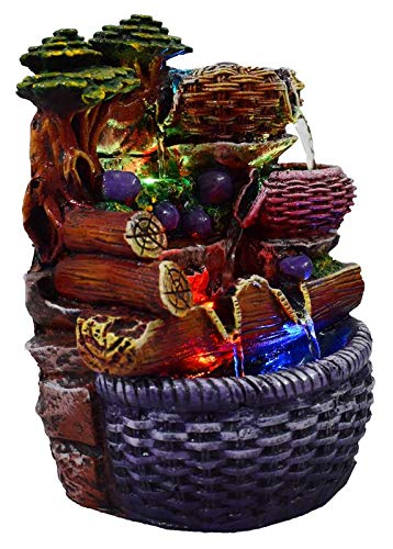 Tree and Pools Resin Water Fountain - ArtyCraftz