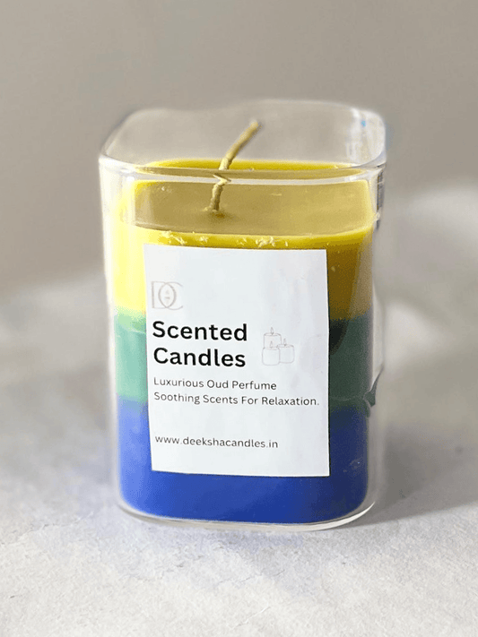Vibrant Fragrance Colorful Scented Candle - ArtyCraftz