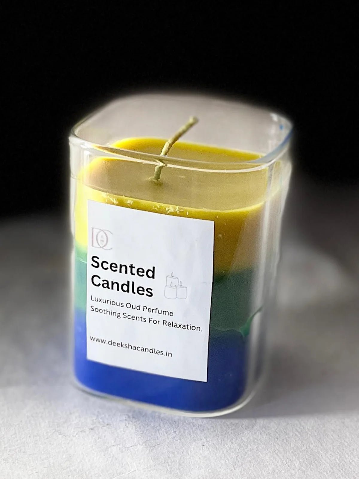 Vibrant Fragrance Colorful Scented Candle - ArtyCraftz