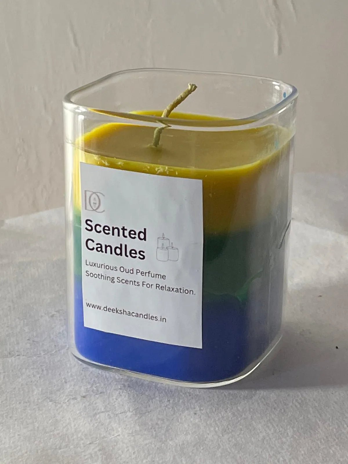 Vibrant Fragrance Colorful Scented Candle - ArtyCraftz