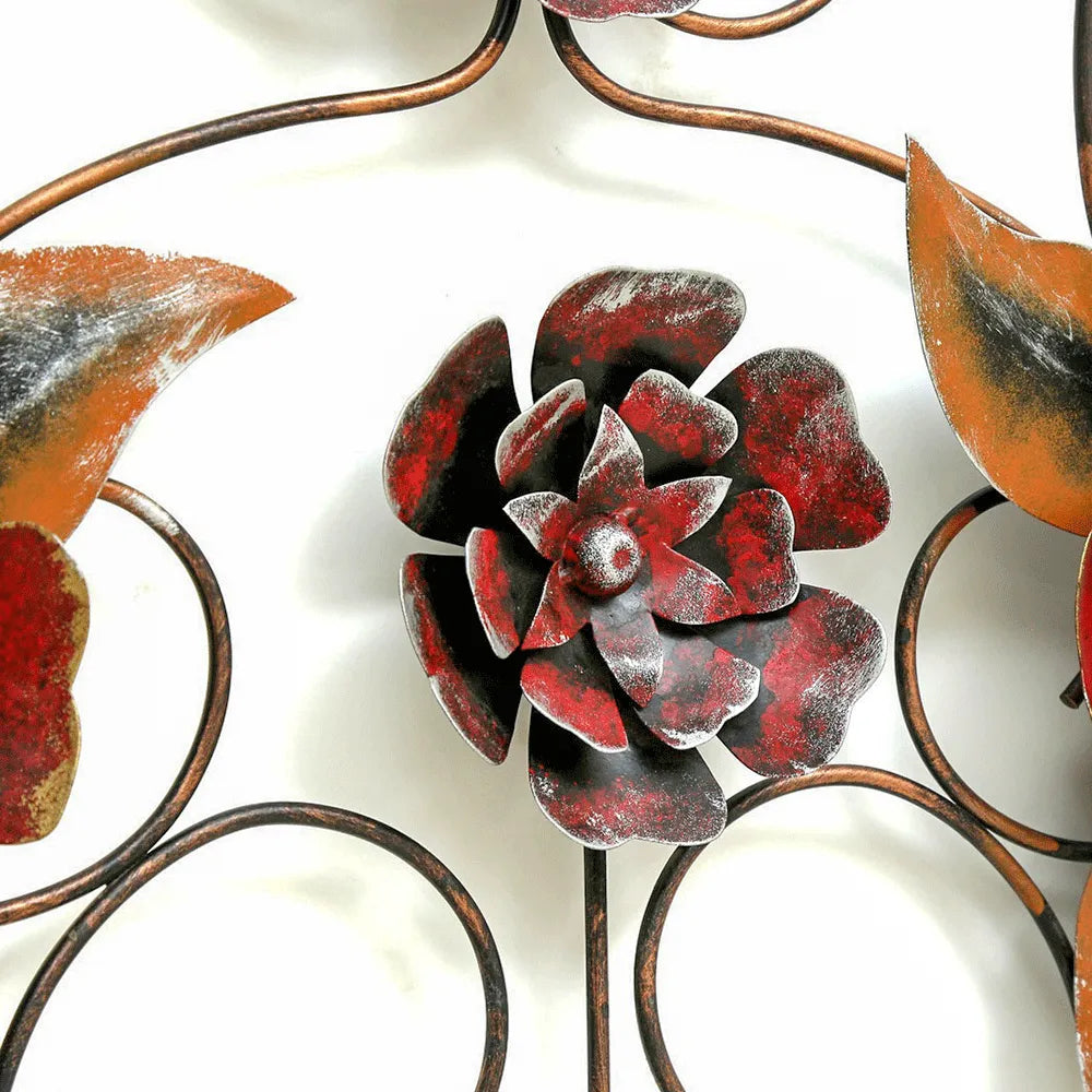Handcrafted Metal Patti Frame Wall Decor