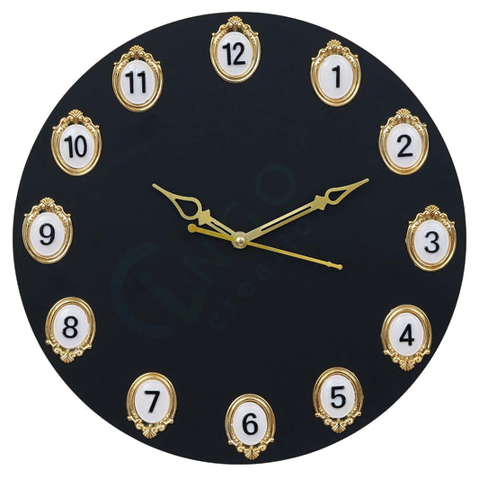 Wooden Wall Clock for Home Stylish Latest 12 Inch Silent Decorative Designer Wall Clock - ArtyCraftz