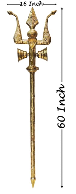 Brass Trishul