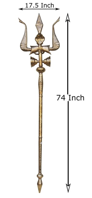 Brass Trishul