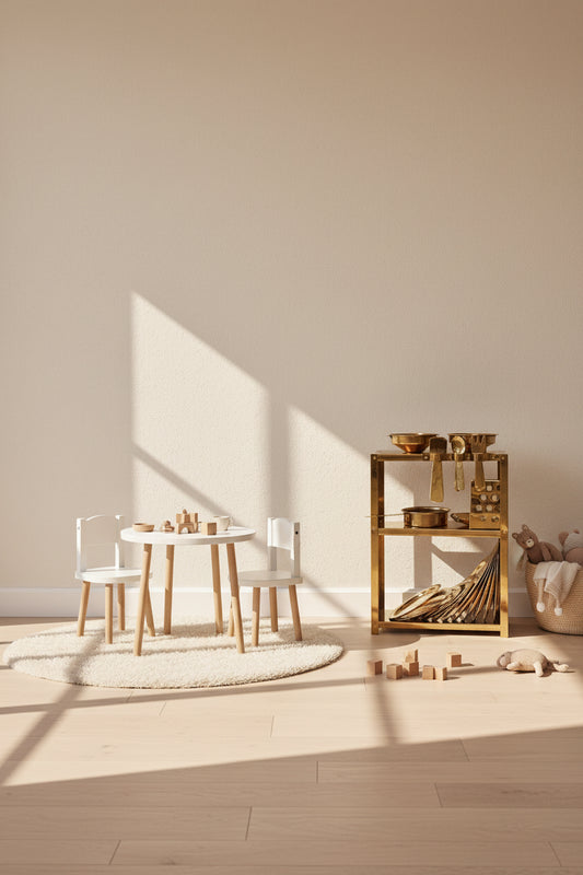 Luxury Handcrafted Brass Miniature Kitchen Stand Decor-ArtyCraftz.com