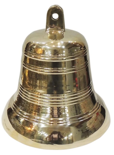 Solid Brass Hanging Pooja Bell-ArtyCraftz.com