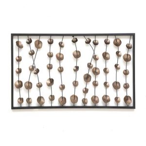 Brown Metal Jalsa Decorative Wall Art for Home Decor and Gifting