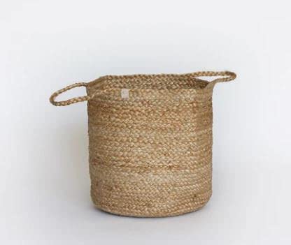 Handcrafted Round Woven Jute Basket Handmade Size(12×12)