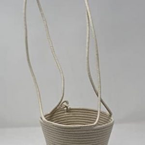 Handwoven Storage Basket for Decor, Living Room, Bathroom, Office