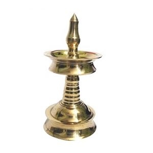 Handcrafted Brass Oil Lamp for Home Decor and Gifting 12 Inches