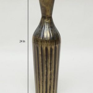 Handmade Multicolor Metal Dinos Vase