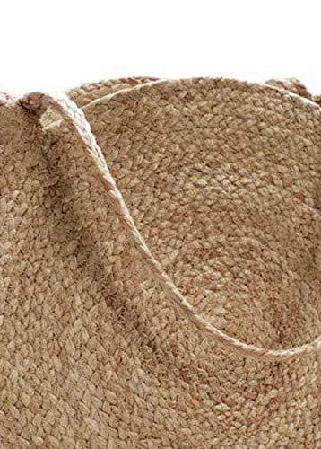 Straw Bag for Women Woven Purse Round Straw Beach Bag Straw Tote Bag  Shoulder Bag Handbag Women's Beach Bag