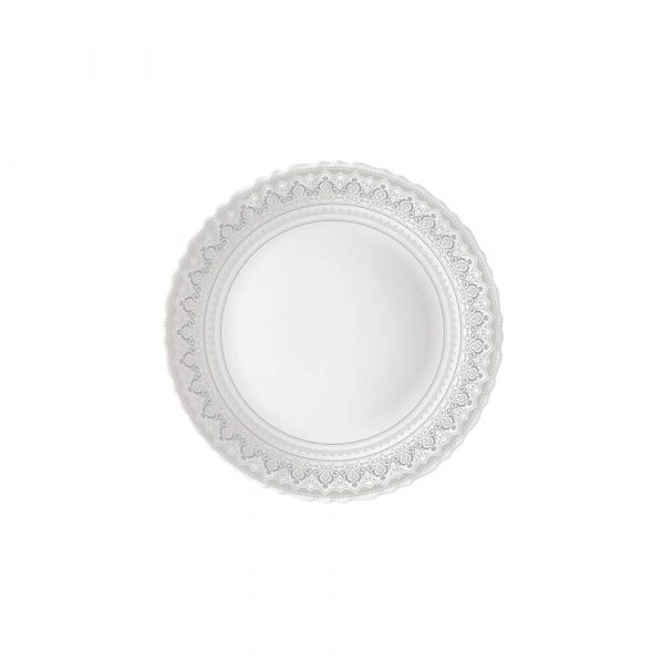 Borosil Classic Opalware Dinner Set-White( 27-Pieces)