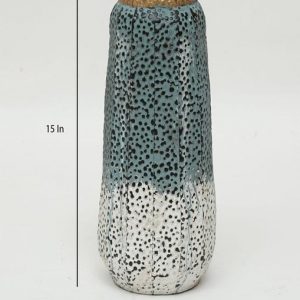 Multicolor Metal Royale Vase/1