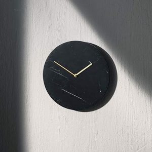 Marble Clock for Home, Office Decor and Gifting