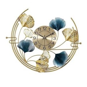 Handcrafted Metal Clock for Wall Decor