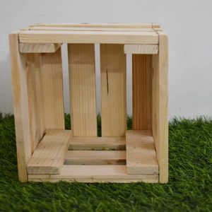 Wooden Crates | Planter Baskets | Storage Baskets | Size: 7 * 7 * 7 Inch