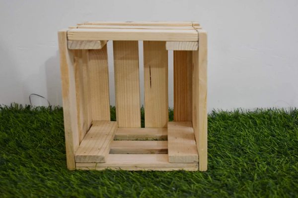 Wooden Crates | Planter Baskets | Storage Baskets | Size: 7 * 7 * 7 Inch