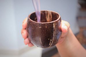 Pala Coconut Cup | Natural & Handmade | Tea / Smoothie / Juice – 200 ml (Set of 2)