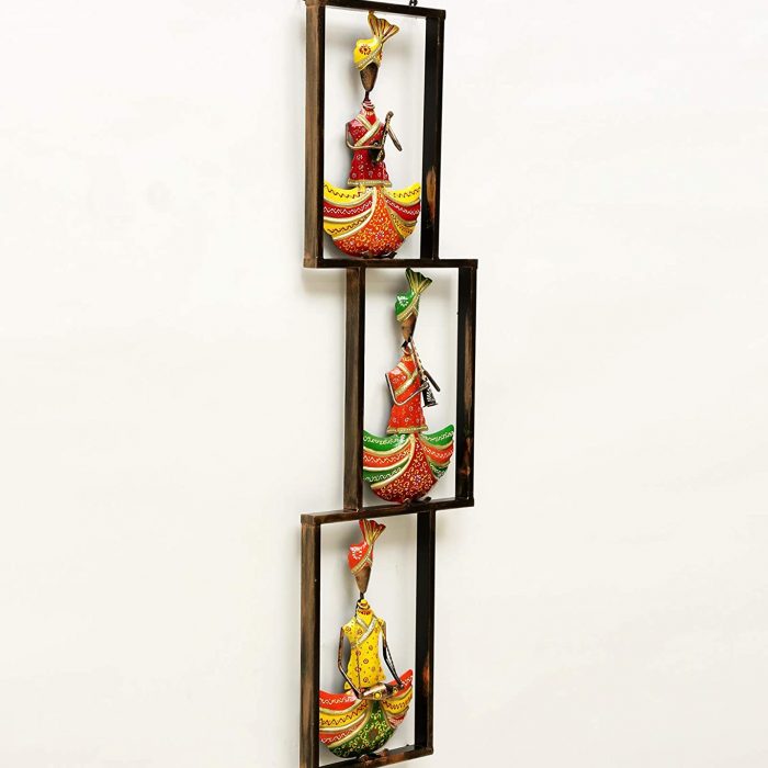 Decorative Metal Sardar Ji Musicians Wall Hanging Showpiece