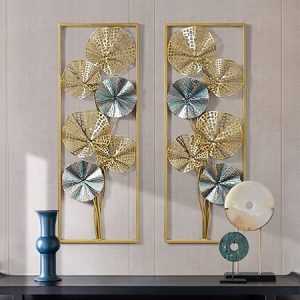 Handcrafted Metal Callana for Wall Decor