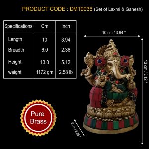 Ganesh  Laxmi Idol for Home Puja Room Decor Pooja Mandir Decoration Items Living Room?