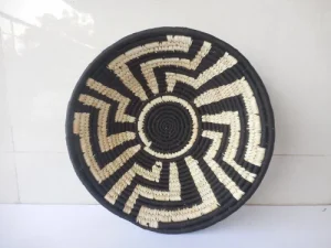 Black Sabai Grass Wall Plate
