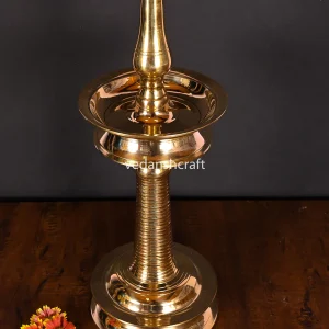 Handcrafted Brass Oil Lamp for Home Decor and Gifting 18 Inches