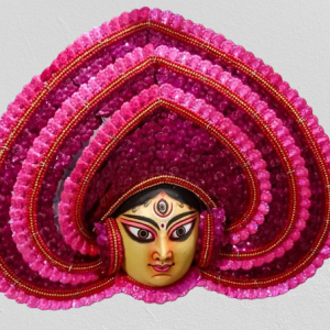 Goddess Durga PaperMache Chhau Face Mask