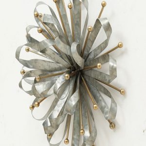Silver & Gold Annie Metal Wall Art Set of 3