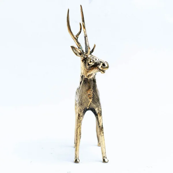 Handcrafted Dhokra Deer Set