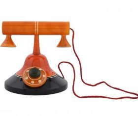 Handcrafted Wooden Telephone