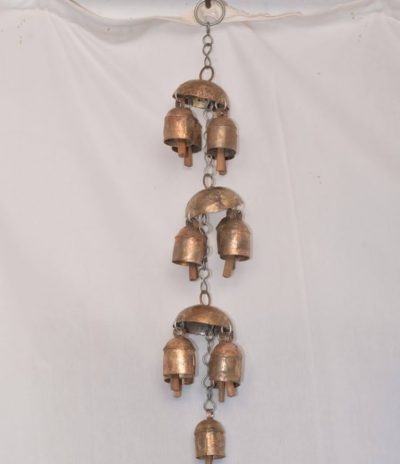 13 Bells Copper Wall Hanging Zhummar