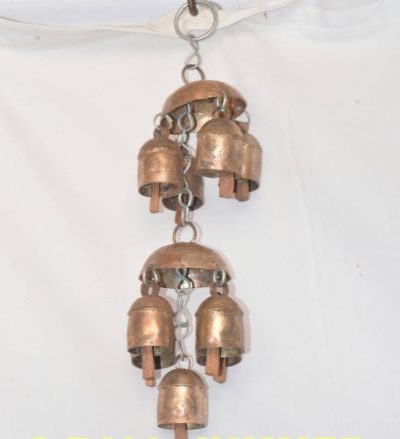9 Bells Copper Wall Hanging