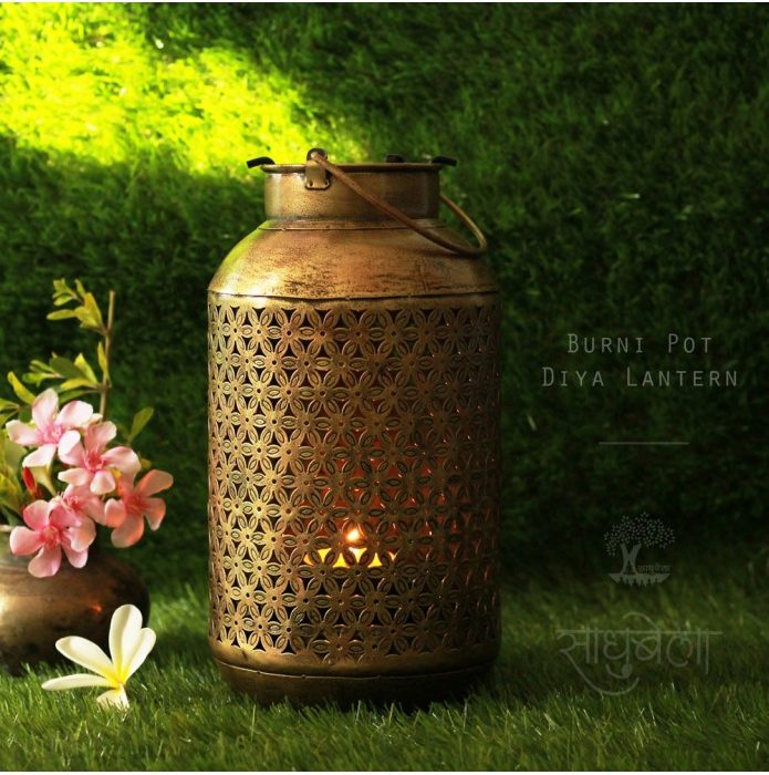 Handcrafted Wall Decor Burni Diya Lantern