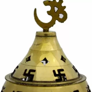 Brass Om Akhand Diya