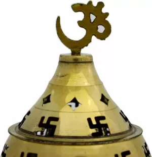Brass Om Akhand Diya