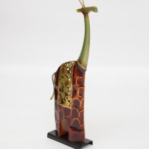 Multicolour Aqua Giraffe Home Decorative Showpiece for Home Decor and Gifting