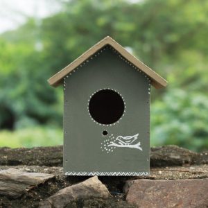 Handcrafted Pakshi Gruh- Wooden Bird House- Bird Art
