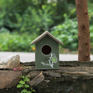 Handcrafted Pakshi Gruh -Wooden Bird House – Chahak