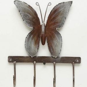 Small Brown Butterfly key Holder