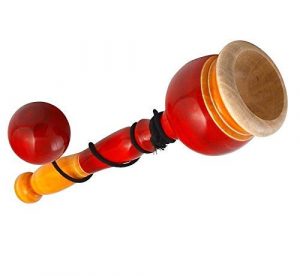 Wooden Cup and Ball Balancing String Game