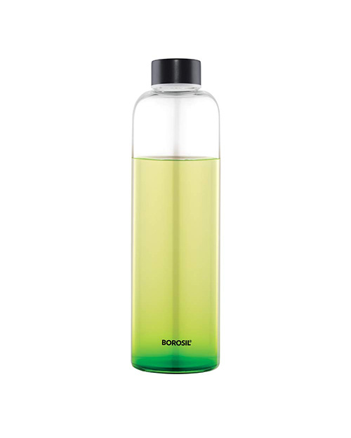 Glass Water Bottle Online - Borosilicate Glass Bottle (1L) | Nestasia