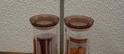 Kitchen Storage Glass Jar And Container